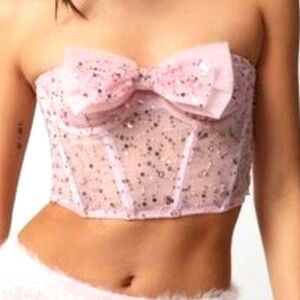 Urban OutFitters Divine Lace Corset Top